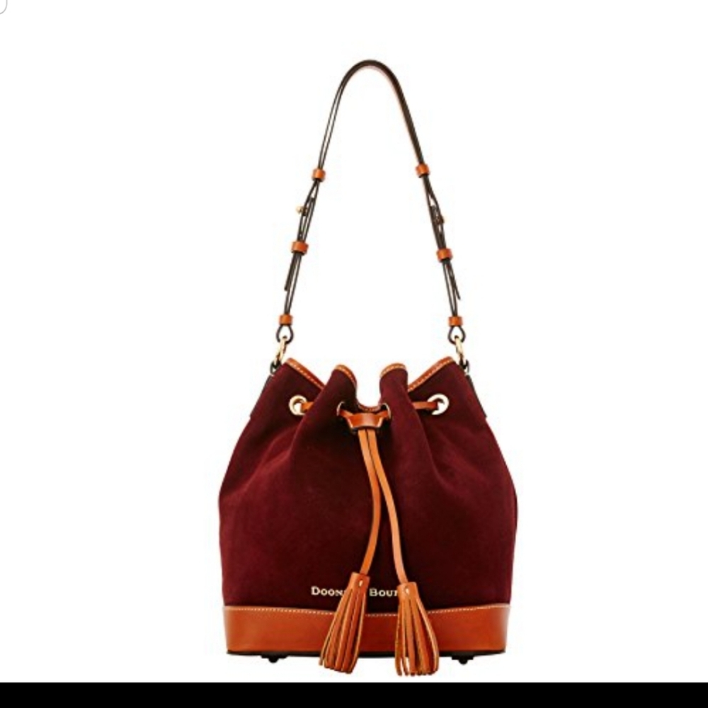 DOONEY &Bourke Suede Drawstring Bag. SOLD OUT !!! - Picture 4 of 16
